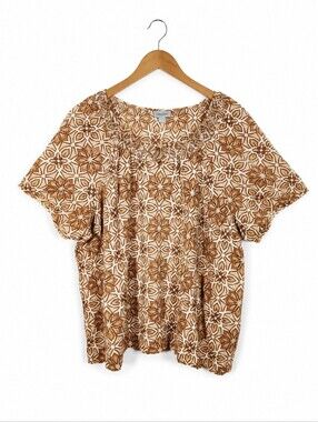 🩵 Liz & Me Catherines Floral Tee Shirt